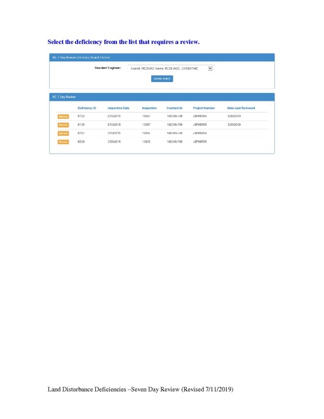 File:101 Land Disturbance Storm Water Database 7 Day Reviews QRG.pdf